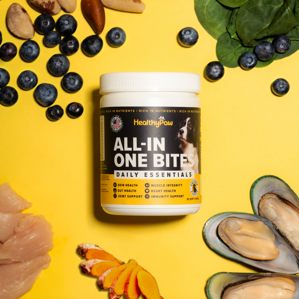 Healthy paw All-in-one bites  for Dogs (50 Bites)