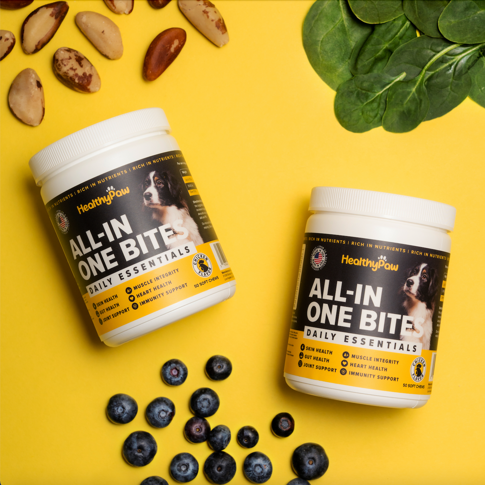 Healthy paw All-in-one bites  for Dogs  2 Pack (100 Bites)